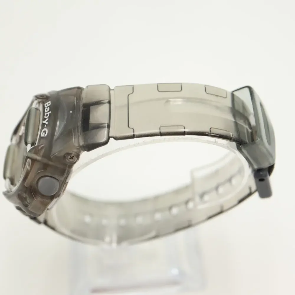 Casio Baby G Shock Clear Gray 43mm Digital Watch Animal BG169R w New Battery